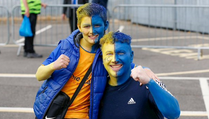 Mansfield-Fans-Ahead-Of-Forest-Green Bygones – 2022: Our Year In Photos