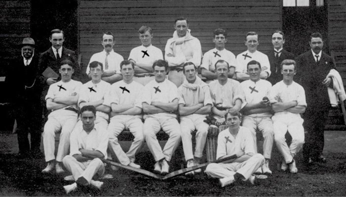 Beeston-Old-Boys-Cricket-1914 Bygones - Notts Cricket Team Photos