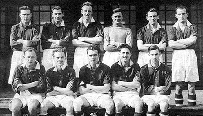 Dunkirk-1947 Bygones - Notts Football Team Photos 1900-1949