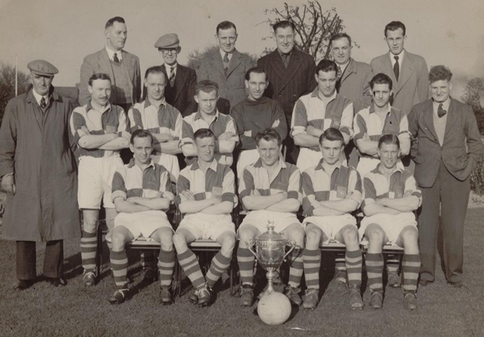 Gedling-Colliery-1952 Bygones - Notts Football Team Photos 1950-1999