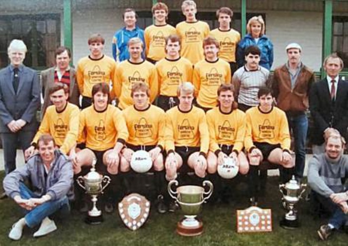 Huthwaite-1987 Bygones - Notts Football Team Photos 1950-1999
