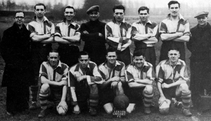 Lenton-Gregory-1947 Bygones - Notts Football Team Photos 1900-1949
