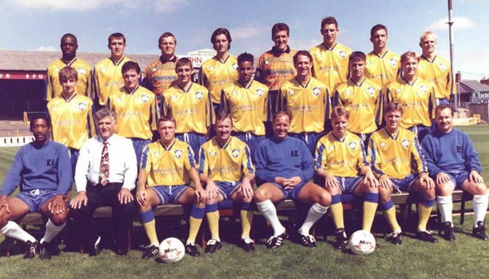 Mansfield-Town-1995-96 Bygones - Notts Football Team Photos 1950-1999