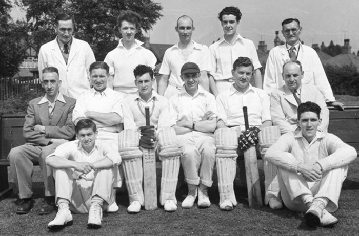 Mansfield-Woodhouse-Cricket-Club-1953 Bygones - Notts Cricket Team Photos