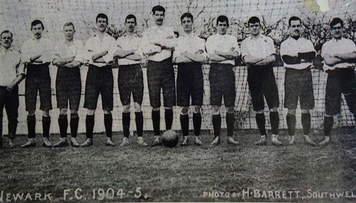 Newark-FC-1904-05 Bygones - Notts Football Team Photos 1900-1949