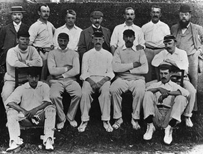 Nottinghamshire-CC-1895 Bygones - Notts Cricket Team Photos