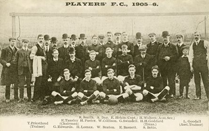 Players-FC-1905 Bygones - Notts Football Team Photos 1900-1949